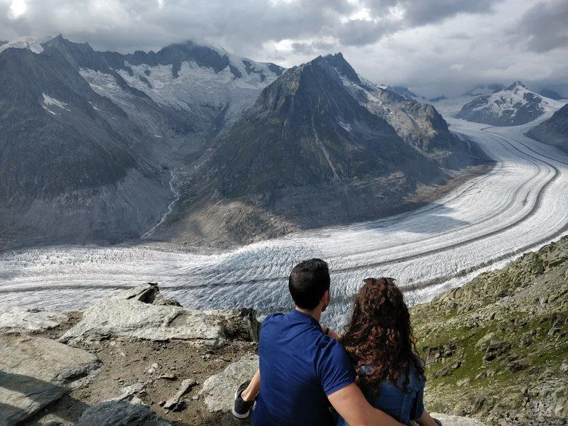 Que ver en Suiza, Glaciar Aletsch Que ver en Suiza, Glaciar Aletsch