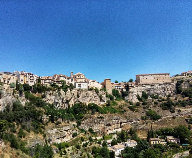 Qué ver en Cuenca, Vistas de Cuenca desde la Hoz