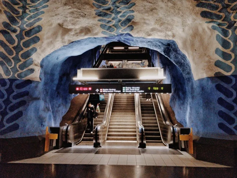 Qué ver en Estocolmo, Metro T-Centralen