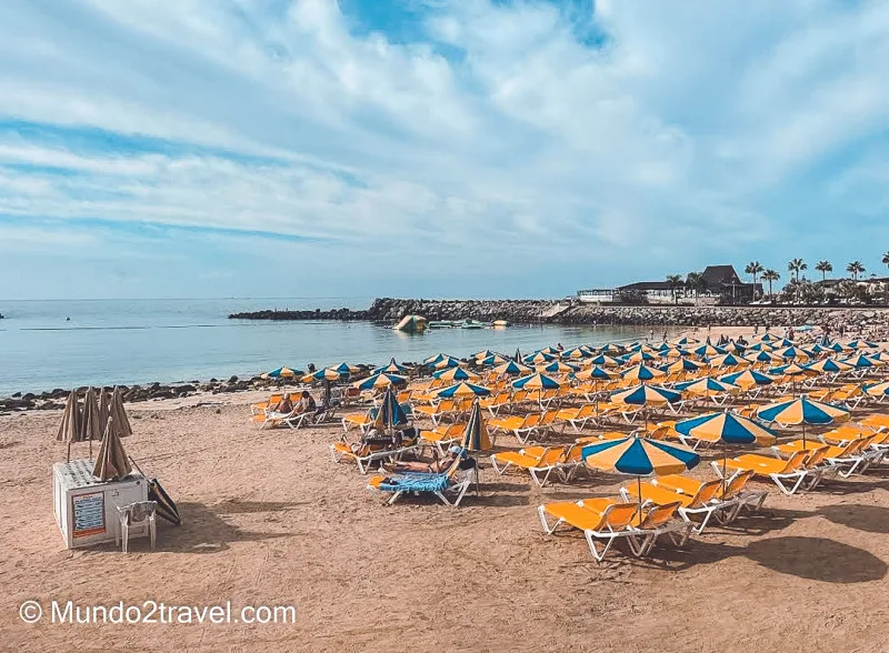 Qué ver en Gran Canaria, la Playa de los Amadores